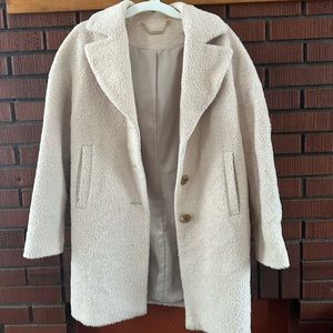Trina Turk Genuine Alpaca Wool Coat